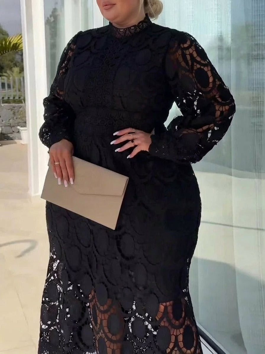 Kira | Elegant Midi Dress with Delicate Design & Refined Fit