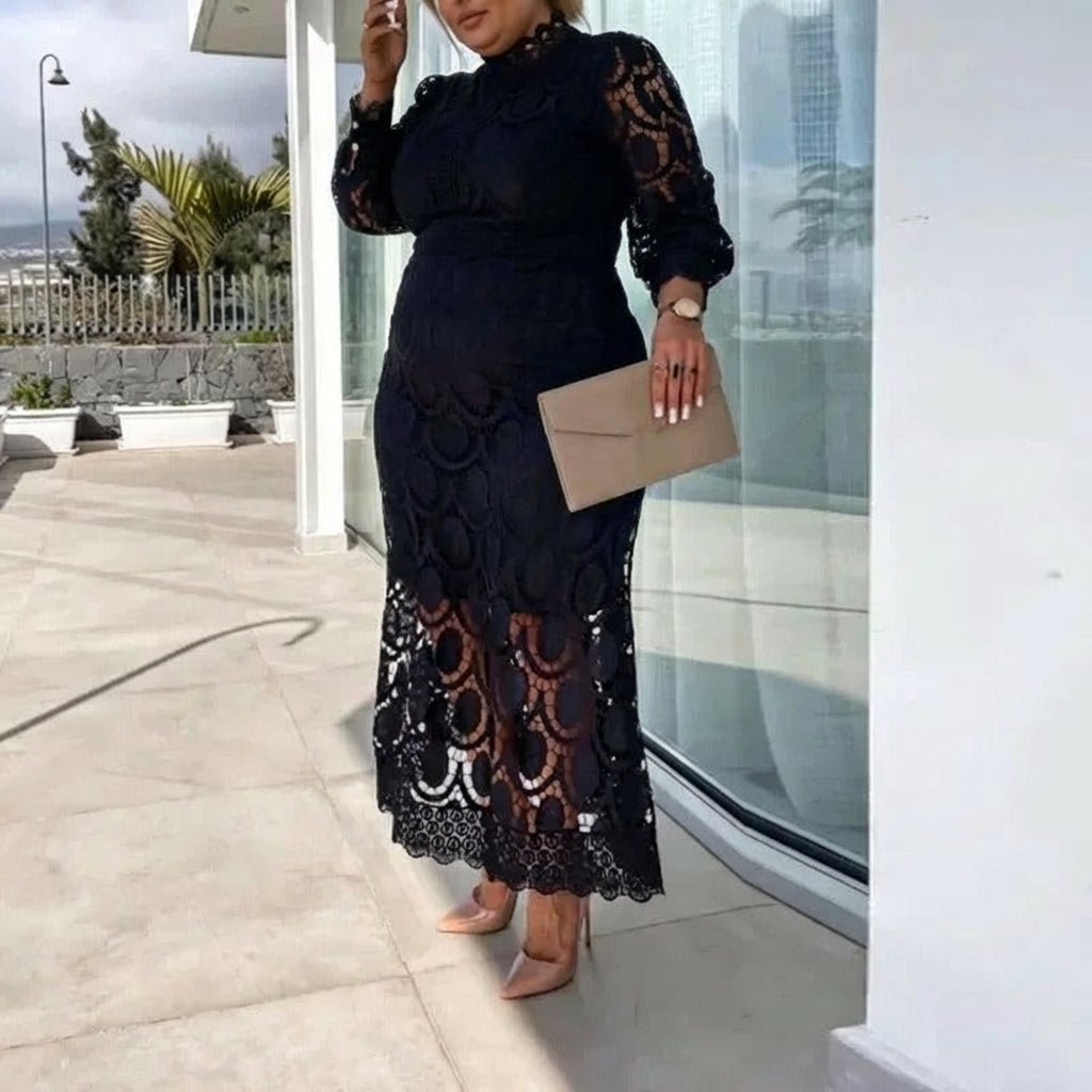 Kira | Elegant Midi Dress with Delicate Design & Refined Fit