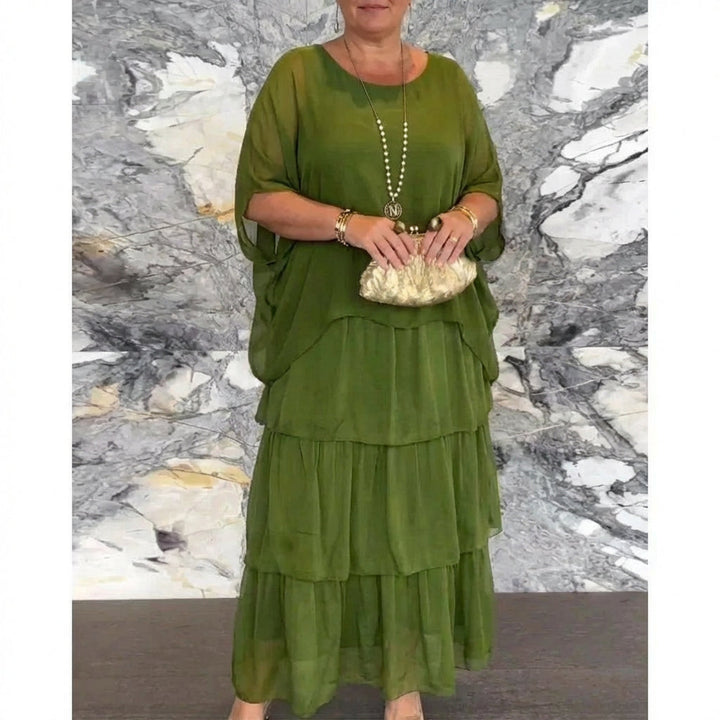 Serena | Flowing Maxi Dress with Breathable Fabric & Elegant Drape