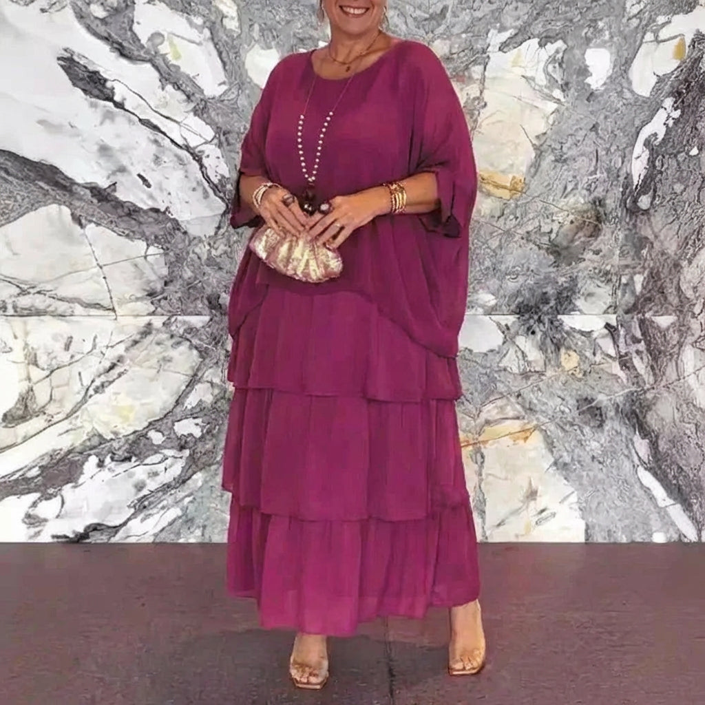 Serena | Flowing Maxi Dress with Breathable Fabric & Elegant Drape