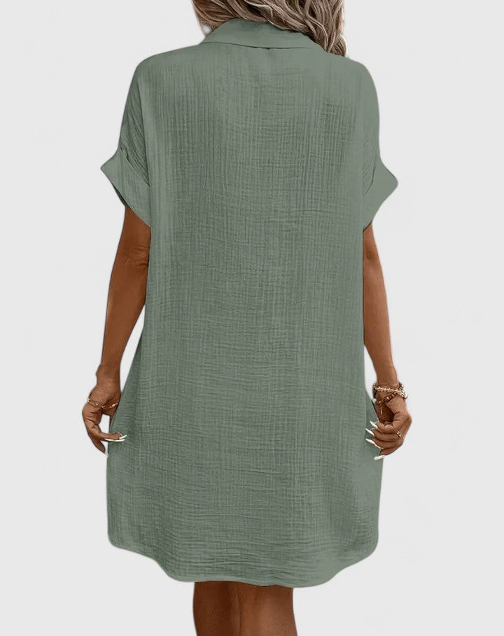Gianna | Light & Airy Midi Dress with Relaxed Fit