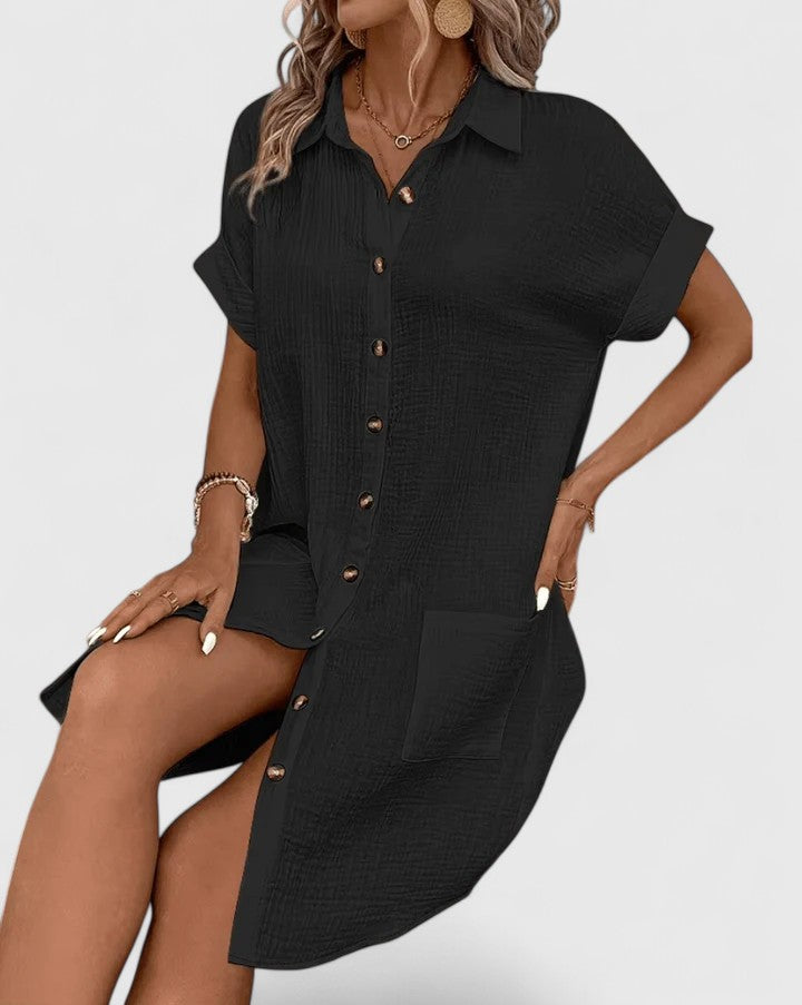 Gianna | Light & Airy Midi Dress with Relaxed Fit